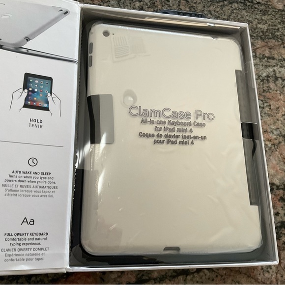 INCIPIO Clamcase Pro All-in-One Keyboard Case for Apple IPad Mini 4 - Picture 4 of 4